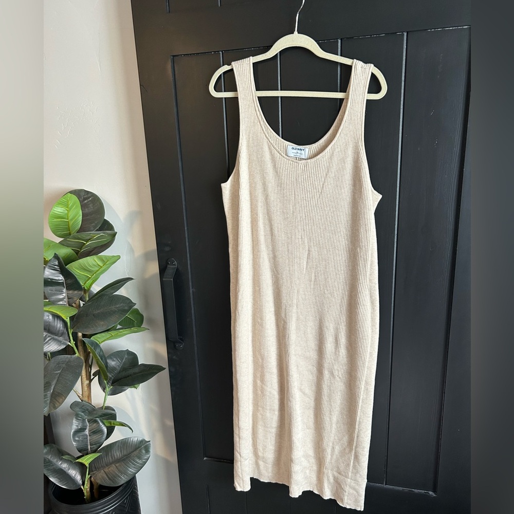 Ribbed Sweater Dress